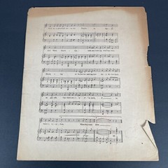 1908, Chicago Sunday Examiner – Mary&rsquo;s Lamb Sheet Music M. Witmark & Sons