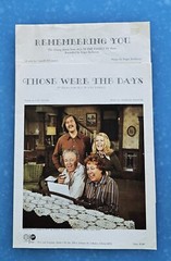 All In The Family 1971 Opening AND Closing Theme Archie Bunker TV Sheet Music !