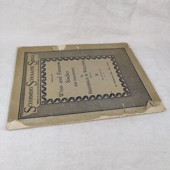 Rare 1917 Antique Schirmer&rsquo;s Scholastic Music Book Vol 42 Frederick A. Williams