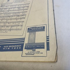 1930 For You Sheet Music Al Dubin Joe Burke M. Witmark Romance Art Deco Cover