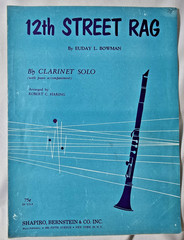 Vintage Clarinet Piano Sheet Music Lot 6 Pieces Begin The Beguine Stamitz