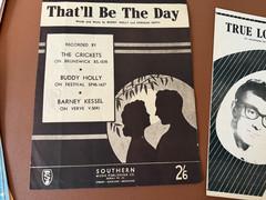 PREMIUM LOT OF 3 SHEET MUSIC BUDDY HOLLY RITCHIE VALENS-7370