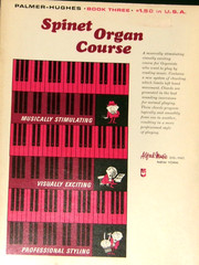 Palmer-Hughes Spinet Organ Course Book 3 Alfred Music 1965 NF