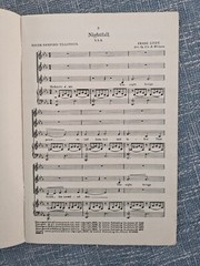 NIghtfall 3 Part Treble SSA by Franz Liszt Arranged by Edith S Tillotson 1932