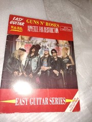 Guns N Roses Appetite For Destruction Rare Sheet Music Book