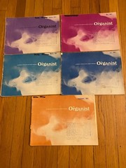 VTG The Organist Music Books 1960s, 1970s