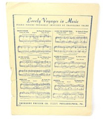 A Mountain Journey Sheet Music 1946 Prelude for Piano Wright Beginner US Seller