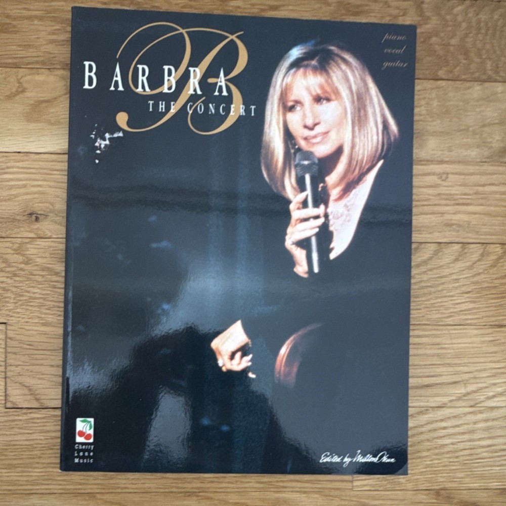 Barbra The Concert Song Book Piano Vocal Guitar Cherry Lane Music