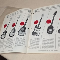 Original Vox Musical Instruments Catalog 1968 Beatles Cover Used From Music Shop