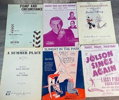 Lot of 75 VINTAGE SONGS & PIANO SOLO Sheet Music 1920s-1950s