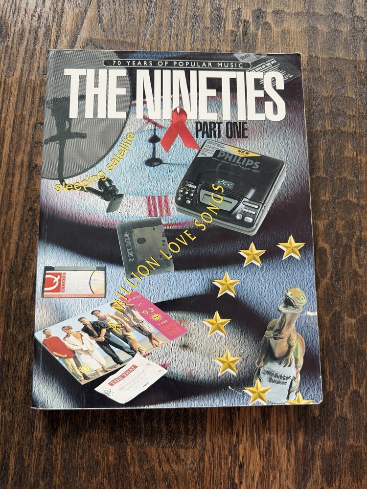 The Nineties 70 Years Of Popular Music Part One Songbook 1994 PVG UK Edition