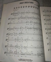 Guns N Roses Appetite For Destruction Rare Sheet Music Book