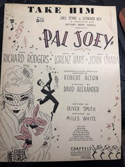 P Rodgers & Hart 1952 Sheet Music PAL JOEY ‘Take Him’