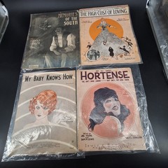 Vintage Sheet Music Lot 14 Songs Irving Berlin James Cagney Yankee Doodle Dandy