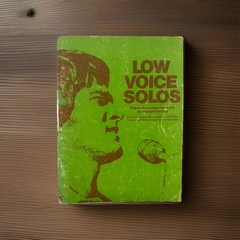 Harold Decou LOW VOICE SOLOS Christian Songbook W/ Piano Accompaniment Good