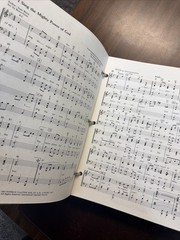 Instrumental Hymnal Book 15 | 1987 3 Ring Binder |Orchestral Keyboard Rhythm