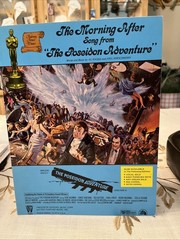 THE MORNING AFTER Sheet Music Vintage 1972 Movie Posidon Adventure