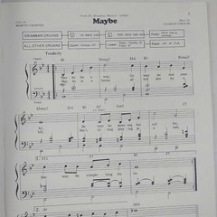 1978 « Annie » Easy Organ Arrangements Songbook PB 56 Pages