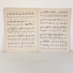 Antique 1901 Easter Hymn Piano Sheet Music by Jas J Freeman