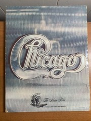 Chicago 2nd Album Piano/vocal Song Book Poster Still Inside Used Vintage Music