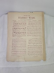 Boat Song Sheet Music Harriet Ware Montrose J Moses 1908 John Church LOW VOICE