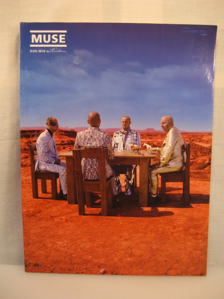 Muse – Black Holes and Revelations Paperback-Piano/Vocal/Guitar Tab