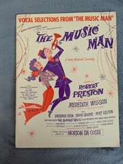VTG Broadway Sheet Music Camelot Man of La Mancha Music Man Stop The World