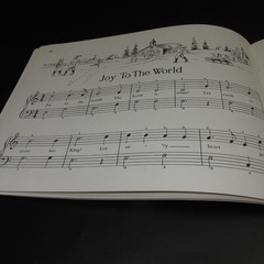 Vintage Christmas Carol Book For Children by Thomas Music Co. 1952