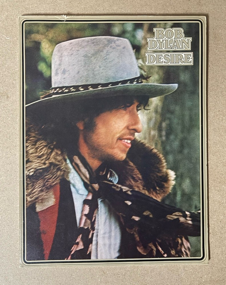 Vintage Bob Dylan Desire Sheet Music Songbook Lyrics 1st Printing 1976 RARE
