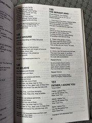 Vintage 1993 Maranatha Music Praise Chorus Book Words Only Expanded 3rd Edition
