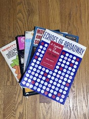 Vintage Easy Piano Songbook Lot of 5 Pop Broadway Movie Award Songs Dan Coates 1