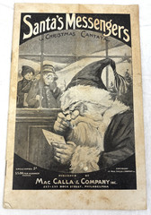 SANTA’S MESSENGERS 1890 Cantata Mac Calla & Co. Santa On Cover Music & Narrative