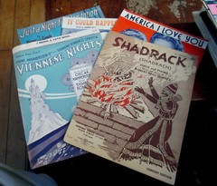 Vintage Sheet Music – FIVE Different Songs for One Low Price – See List Below