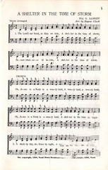 CHOIR ARRANGEMENTS As Sung By Back To The Bible Choir – Eugene Clark, 1957