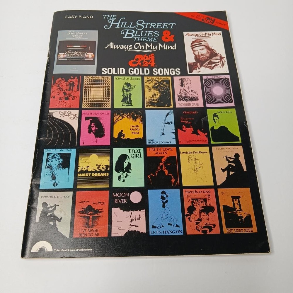 1982 Pacman Fever, Hillstreet Blues, Always On My Mind / Easy Piano Sheet Music