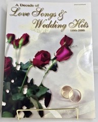 A Decade of Love Songs & Wedding Hits 1990-2000 Piano Vocal Guitar Songbook