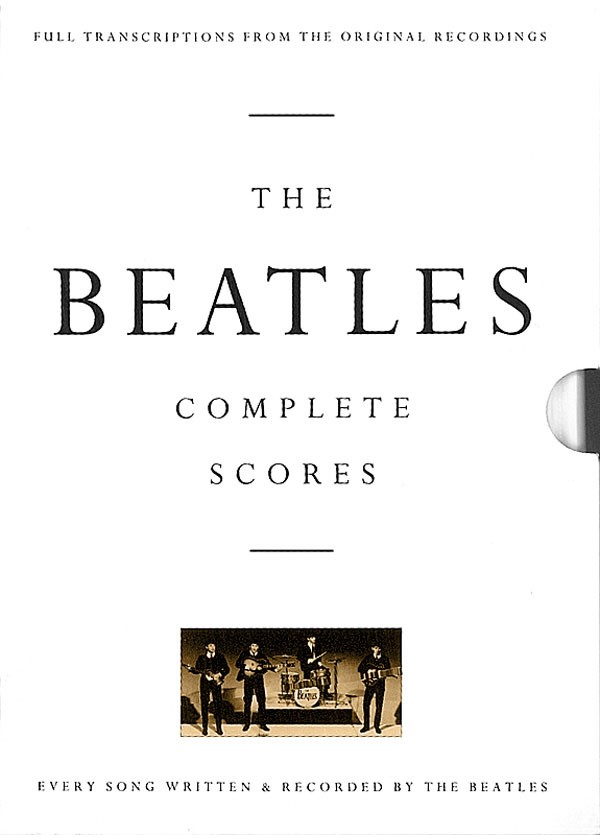 The Beatles Complete Scores Piano Guitar Bass Tab Sheet Music Hardcover Book