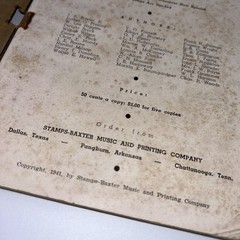 Vintage Super Specials, Number Three Music Book 1941 ￼