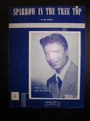 Sparrow In The Tree Top Sheet Music Vintage 1951 Guy Mitchell Bob Merrill (O)