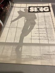 SING 1989 Movie Soundtrack SONGBOOK Kevin Cronin Paul Carrack Terri Nunn Labelle