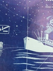 ON A SLOW BOAT TO CHINA Sheet Music 1948 Frank Loesser Melrose Music P/C/V T146
