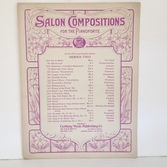 Antique 1901 Easter Hymn Piano Sheet Music by Jas J Freeman
