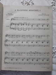 VOCAL GEMS FROM GILBERT & SULLIVAN – 1950 – 31 Pages- HARDBACK