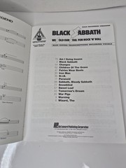 BLACK SABBATH WE SOLD OUR SOUL FOR ROCK &lsquo;N&rsquo; ROLL GUITAR TAB TABLATURE SONG BOOK