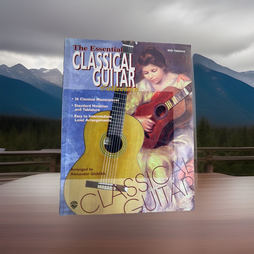 Classical Guitar Tab Songbook The Essential Classical Guitar Coll 36 Songs VG