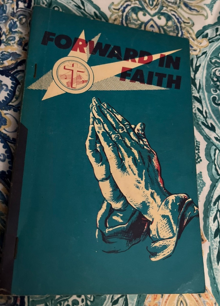 Vntg FORWARD IN FAITH Christian / Gospel Songbook Tennessee Music (1959/PB)