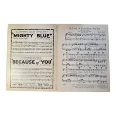 Im Tired Of Everything But You Sheet Music Isham Jones Fox Trot Ballad Jazz 1927