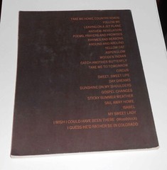 1971 The John Denver Songbook 112 pages