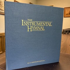 Instrumental Hymnal Book 15 | 1987 3 Ring Binder |Orchestral Keyboard Rhythm