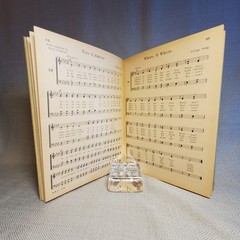Vintage 1927 Boys Own Chorus Book Boston Music Co Hardcover Choral Sheet Music